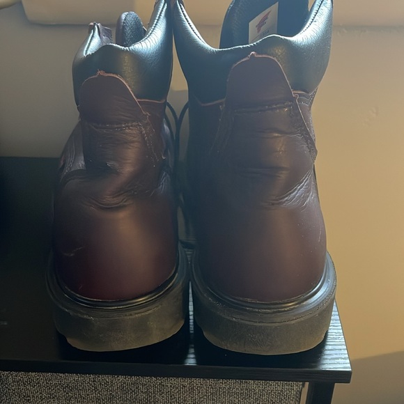 Red Wing Supersole 2.0 606 Men's 6'' Soft Toe Leather Work Boots Brown Size 12e2 - Picture 3 of 6